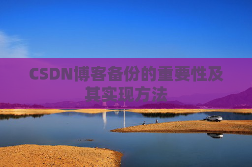 CSDN博客备份的重要性及其实现方法